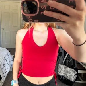 Hollister adjustable halter top